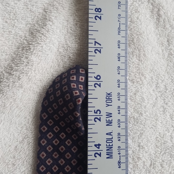 Wembley Dark Blue 100% Polyester Necktie / Suit Tie - Picture 12 of 13